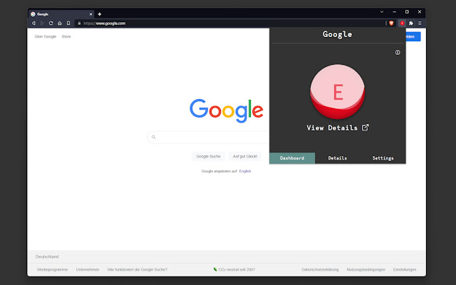 PrivacyExtension  from Chrome web store to be run with OffiDocs Chromium online