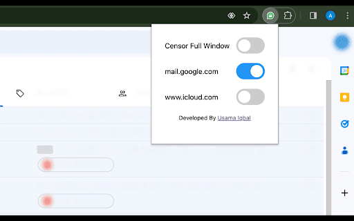 Privacy Protector 1.0  from Chrome web store to be run with OffiDocs Chromium online