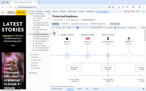 Privacy Sandbox Analysis Tool  from Chrome web store to be run with OffiDocs Chromium online
