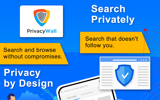 PrivacyWall  from Chrome web store to be run with OffiDocs Chromium online