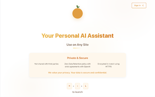 Private AI  from Chrome web store to be run with OffiDocs Chromium online