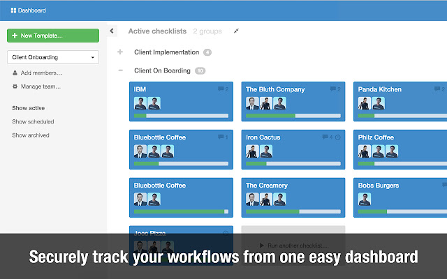 Process Street  from Chrome web store to be run with OffiDocs Chromium online