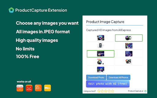 Product Image Download from AliExpress, Alibaba, Banggood, and DHgate from Chrome web store to be run with OffiDocs Chromium online Product Image Download from AliExpress, Alibaba, Banggood, and DHgate from Chrome web store to be run with OffiDocs Chromium online