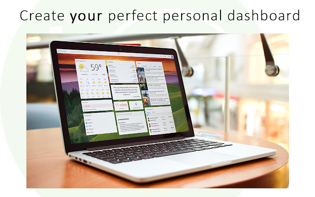 ProductivityTab — Custom Homepage Dashboard  from Chrome web store to be run with OffiDocs Chromium online
