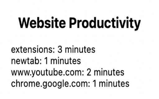 Productivity Tracker V2  from Chrome web store to be run with OffiDocs Chromium online
