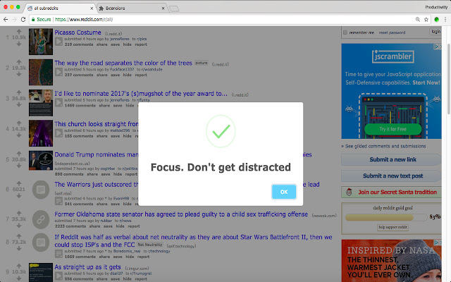 Productiwitty  from Chrome web store to be run with OffiDocs Chromium online
