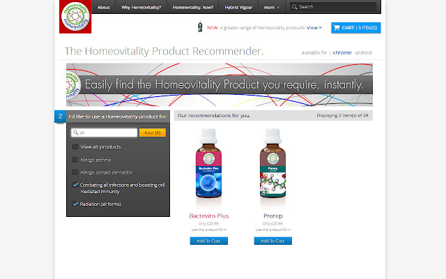 Product Recommender  from Chrome web store to be run with OffiDocs Chromium online