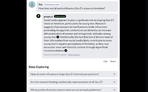 Proem News  from Chrome web store to be run with OffiDocs Chromium online