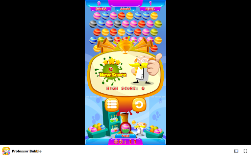 Professor Bubble Game Master the Art of Bubble Shooting!  from Chrome web store to be run with OffiDocs Chromium online