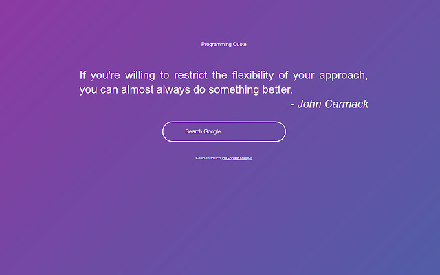 Programming Quotes  from Chrome web store to be run with OffiDocs Chromium online