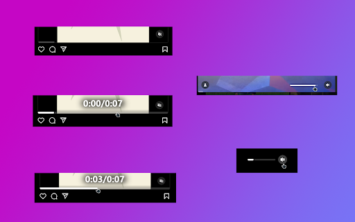 Progress Bar for Instagram  from Chrome web store to be run with OffiDocs Chromium online
