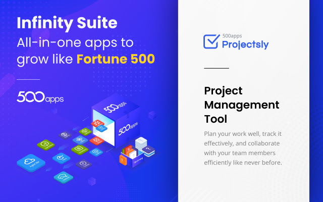Projectsly for Gmail by 500apps  from Chrome web store to be run with OffiDocs Chromium online