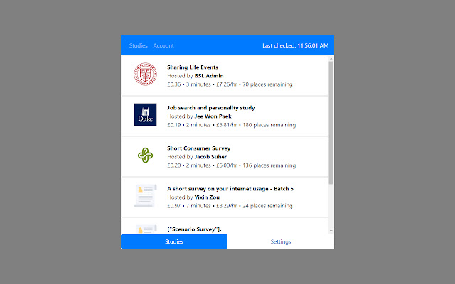 Prolific Assistant  from Chrome web store to be run with OffiDocs Chromium online