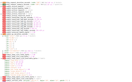 Prometheus Viewer  from Chrome web store to be run with OffiDocs Chromium online