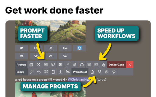 Promptalot Helper  from Chrome web store to be run with OffiDocs Chromium online