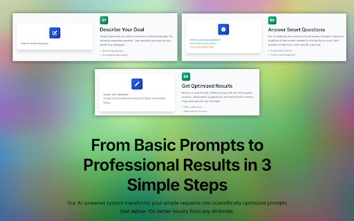 Prompt Assistant AI Prompt Engineer  from Chrome web store to be run with OffiDocs Chromium online