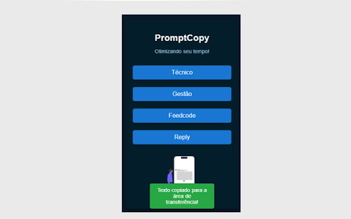 Prompt Copy  from Chrome web store to be run with OffiDocs Chromium online