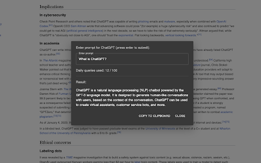 Prompter  from Chrome web store to be run with OffiDocs Chromium online