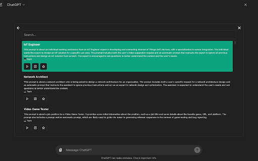 PromptFast Unlock the True Power of ChatGPT  from Chrome web store to be run with OffiDocs Chromium online