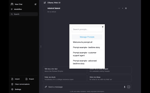 Promptist  from Chrome web store to be run with OffiDocs Chromium online