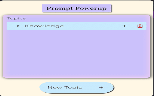 Prompt Powerup  from Chrome web store to be run with OffiDocs Chromium online