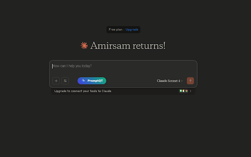 PromptQT  from Chrome web store to be run with OffiDocs Chromium online