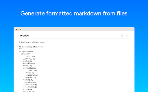 Prompt Repo ChatGPT  Claude  from Chrome web store to be run with OffiDocs Chromium online