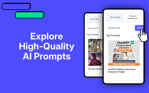 Prompts Club  from Chrome web store to be run with OffiDocs Chromium online