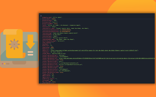 Propertyfinder List Extractor  from Chrome web store to be run with OffiDocs Chromium online