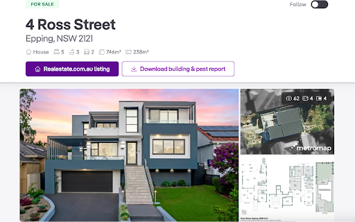 Property Search  from Chrome web store to be run with OffiDocs Chromium online