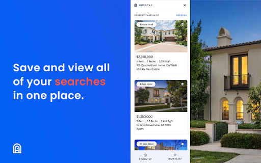 Property Watchlist  from Chrome web store to be run with OffiDocs Chromium online