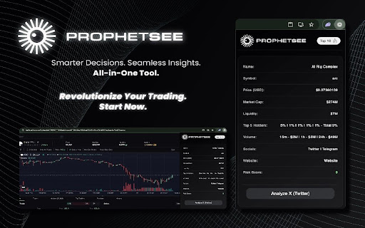 ProphetSee AI  from Chrome web store to be run with OffiDocs Chromium online