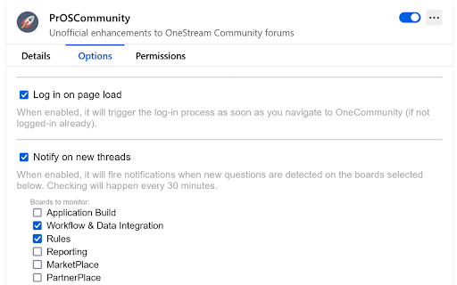 PrOSCommunity  from Chrome web store to be run with OffiDocs Chromium online