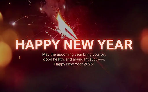 Prosperous New Year  from Chrome web store to be run with OffiDocs Chromium online