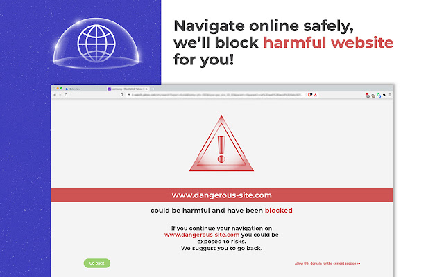 Protected Browse  from Chrome web store to be run with OffiDocs Chromium online