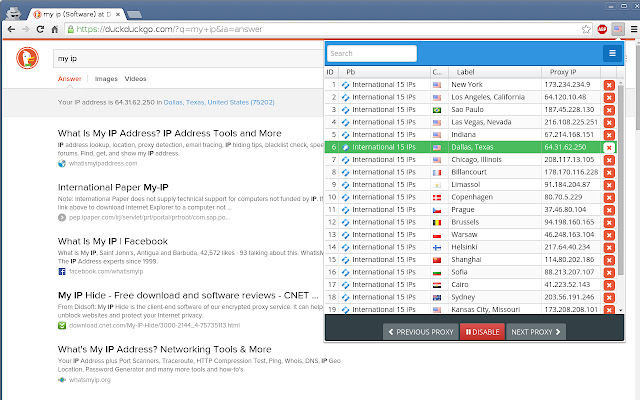Proxybonanza Proxy Manager  from Chrome web store to be run with OffiDocs Chromium online
