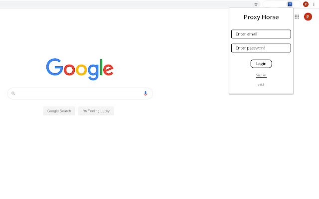 Proxyhorse  from Chrome web store to be run with OffiDocs Chromium online