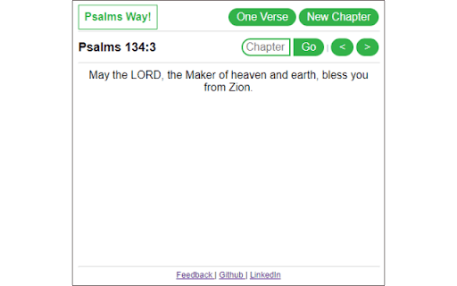 Psalms Way! Biblical Beginnings  from Chrome web store to be run with OffiDocs Chromium online