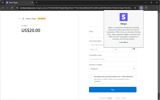 PSP Detector  from Chrome web store to be run with OffiDocs Chromium online