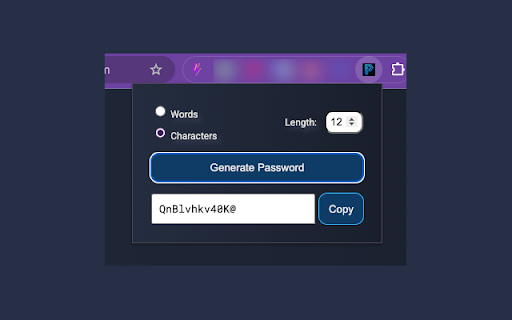 psswrd  from Chrome web store to be run with OffiDocs Chromium online