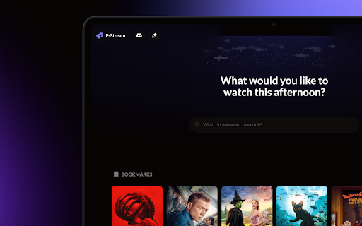 P Stream extension  from Chrome web store to be run with OffiDocs Chromium online