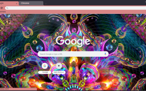 Psychedelic Fractal Art  from Chrome web store to be run with OffiDocs Chromium online
