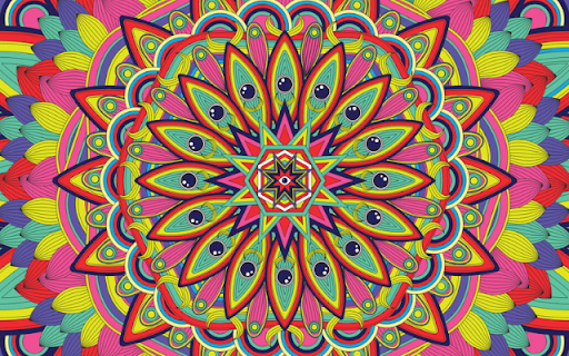 Psychedelic Patterns  from Chrome web store to be run with OffiDocs Chromium online