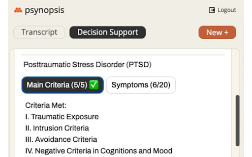 Psynopsis AI  from Chrome web store to be run with OffiDocs Chromium online