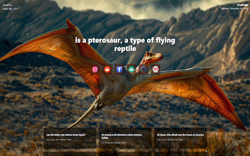 pterodactylus  from Chrome web store to be run with OffiDocs Chromium online