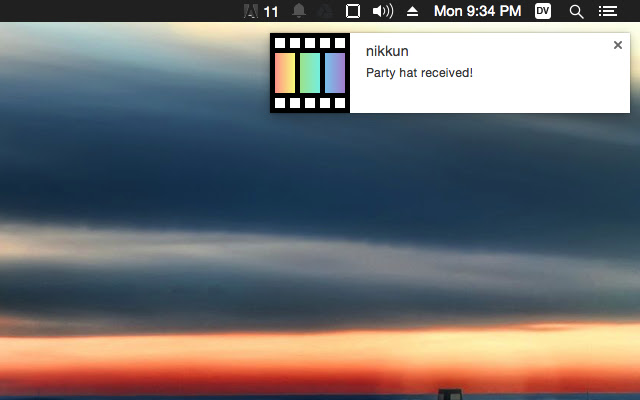 PTP Notifications  from Chrome web store to be run with OffiDocs Chromium online