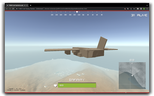 PUBG Craft Battlegrounds  from Chrome web store to be run with OffiDocs Chromium online