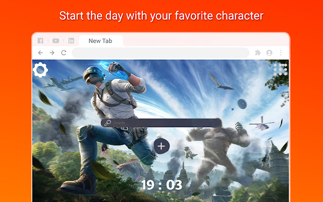 PUBG Wallpapers New Tab  from Chrome web store to be run with OffiDocs Chromium online