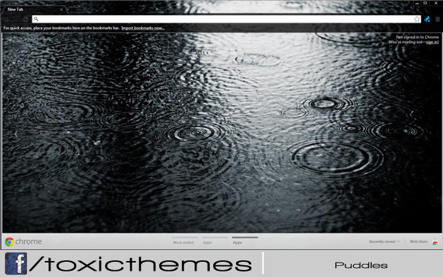 Puddles  from Chrome web store to be run with OffiDocs Chromium online