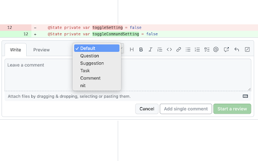 Pull Request Conversation  from Chrome web store to be run with OffiDocs Chromium online